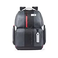 piquadro urban sac à dos rfid cuir 44 cm compartiment laptop