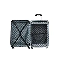travelpro maxlite 5 grande valise rigide 4 roues 69x44x29 cm extensible, ultra-légère et durable avec serrure tsa capacité 89 litres bagage de voyage noir garanti 5 ans