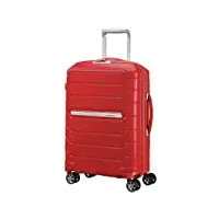 samsonite flux - spinner bagage cabine 55 centimeters 44 rouge (red)