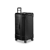 briggs & riley valise rigide torq 2.0 à 4 roues, noir/gris, taille unique, valise à roulettes extra large