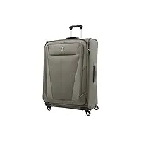 travelpro maxlite 5 très grande valise souple 4 roues 79x53x33 cm extensible, ultra-légère et durable capacité 142 litres bagage de voyage vert garanti 5 ans