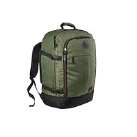 cabin max metz sac à dos de voyage bagage à main approuvé comme valise cabine – sac pour avion 55x40x20 cm 44l (vintage kaki)