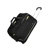 sac à main évolutif for chariot à bagages à roulettes unisexe for fille - cabine fengming (color : black, size : 54 * 34 * 34cm)