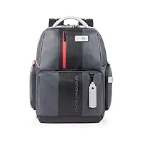 piquadro bagmotic sac à dos porte-pc avec anti-vol et antifraudes rfid - ca4550ub00bm (gris/noir)