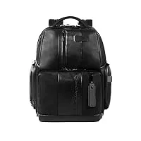 piquadro bagmotic sac à dos porte-pc avec anti-vol et antifraudes rfid - ca4550ub00bm (noir)
