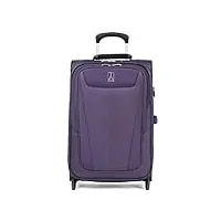 travelpro maxlite 5 valise verticale extensible légère et souple, violet impérial, carry-on 22-inch, maxlite 5 softside valise verticale extensible légère