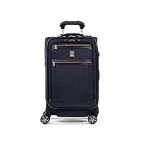 travelpro platinum elite-softside valise à roulettes extensible, bleu marine véritable (bleu) - 4091861-22