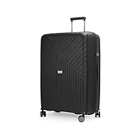 hauptstadtkoffer - série txl - trolleys, valises rigides, bagages de cabine et bagages de souche ultra légers et robustes, noir, koffer 76 cm, valise
