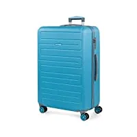 skpat - valise grande taille. grande valise rigide 4 roulettes - valise grande taille xxl ultra légère - valise de voyage. combinaison verrouillage 175070, turquoise