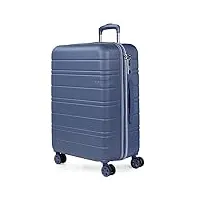jaslen - valise moyenne, valises rigides, valise rigide, valise semaine pour tout voyage, valise soute de luxe 171260, bleu