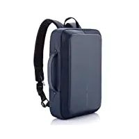 xd design bobby bizz sac à dos et sacoche antivol laptop usb bleu (unisexe)