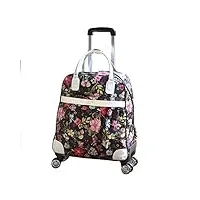 dames sac fourre-tout trolley voyage bagages sac à main fashion weekend fengming (color : printing, size : l36×w19×h41cm)