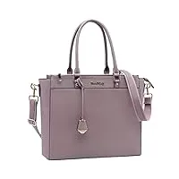 sac d'ordinateur portable pour femme 15,6" sac fourre-tout élégant pour ordinateur portable 17.3-inch e-violet - 43,2 cm.