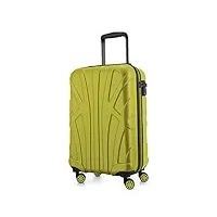 suitline - bagages cabine à main valise rigide trolley avion, 55 cm, 34 liter, menthe