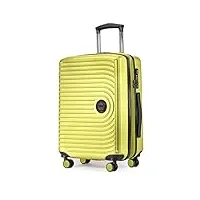 hauptstadtkoffer mitte - bagage à main 55x40x23, tsa, 4 roulettes, valise de voyage, valise rigide, valise à roulettes, valise bagage à main, valise bagage cabine, fougère