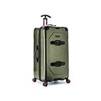 traveler's choice maxporter valise rigide à roulettes pivotantes 76,2 cm, vert foncé - en rupture de stock, 30" trunk luggage, maxporter valise rigide à roulettes pivotantes 76,2 cm