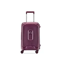 delsey paris - moncey - valise cabine rigide - 55x35x25 cm - 38 litres - s - violet