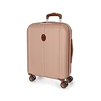 el potro ocuri valise trolley cabine rose 40x55x20 cms rigide abs serrure tsa 37l 2,9kgs 4 roues doubles bagage à main
