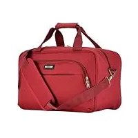 bontour air sac 40x20x25cm ryanair bagage à main, bagage cabine (rouge)