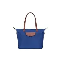 hexagona - sac cabas porté épaule - compatible format a4 et téléphone portable - pour femme - collection pop - azur
