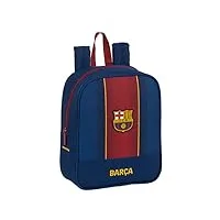 sac à bandoulière avec poche extérieure de f.c. barcelona 1ª equipement, bleu marine/grenat, talla única, sac à dos maternelle adapt.
