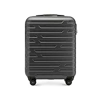 wittchen a-line ii bagage cabine bagage à main coque rigide abs haute qualité taille s gris