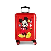 disney enjoy the day bagage - bagage pour enfant, 40x55x20 cms, rojo