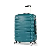 probeetle by eminent valise voyager vii 68cm 71l (2ème génération) valise moyenne très légère surface anti-rayures 4 roues silencieuses serrure tsa bleu océan