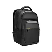 targus sac à dos citygear pour ordinateur portable 14-15,6 pouces – sac à dos résistant avec compartiments – sac à dos rembourré – noir, tcg662gl