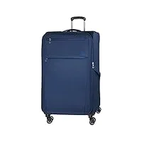 alpini valise souple grande taille/soute svelta 3.0 garantie 2ans bagage tissu teflon structure ultra léger et rigide marine (blue), l soute, 79 x 48 x 33 cm, 100-119l, 3kg