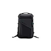 rog ranger bp2701 sac à dos de jeu léger en matériau imperméable, avec plusieurs poches, peut contenir un ordinateur portable jusqu'à 17"