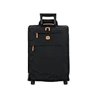 bric's valise cabine extensible, x-collection, valise cabine avec 2 roues doubles, durable et ultra légère, format : 39x55x20/23 cm, noir