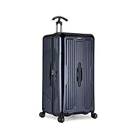 traveler's choice ultimax valise rigide à roulettes 76,2 cm, bleu marine (bleu) - tc06018n30