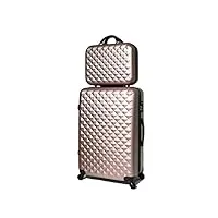 celims valise cabine/moyen/grande avec ou sans vanity, marque française (rose gold (5802), grande & vanity)