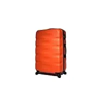 celims valise cabine/moyen/grande avec ou sans vanity, marque française (orange (5806), grande)