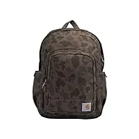 carhartt sac à dos essentials avec housse pour ordinateur portable 17" pour les voyages, le travail et l'école, camouflage, taille unique mixte
