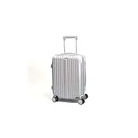 valise à main - bagage cabine - 55x35x20 (cabine, silver #ptv)