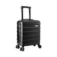 cabin max anode 45x36x20 cm valise à main à coque rigide et légère 4 roues, cabine valise easyjet poignées télescopiques (30l 45 x 36 x 20 cm)