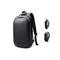heroic knight sac à dos ordinateur portable 15.6 pouces léger et extensible antivol imperméable fonctionnel pour homme elegant pour loisirs affaire scolaire (noir)