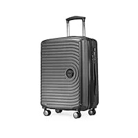 hauptstadtkoffer mitte - bagage à main 55x40x23, tsa, 4 roulettes, valise de voyage, valise rigide, valise à roulettes, valise bagage à main, valise bagage cabine, graphites
