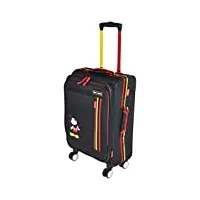 american tourister disney valise souple à roulettes pivotantes mickey exo bagage cabine souple disney 53,3 cm avec roulettes pivotantes