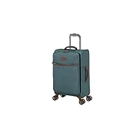 it luggage beach stripes valise à roulettes souples à 8 roues 55,9 cm, bleu sarcelle, 55,9 cm (22"), beach stripes valise à roulettes souples à 8 roues 55,9 cm