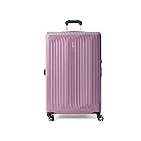 travelpro maxlite air bagage à main extensible rigide, 8 roues, valise légère à coque rigide en polycarbonate, rose orchidée violet, carreaux grand 72 cm