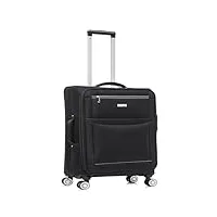 dk luggage valise légère wls08 4 roues pivotantes, noir , cabin, valise 4 roues