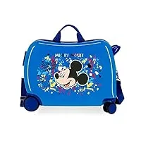 disney mickey colour mayhem valise pour enfant bleu 50 x 38 x 20 cm rigide abs fermeture à combinaison latérale 34 l 1,8 kg 4 Équipement à main