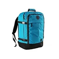 cabin max metz sac à dos de voyage, bagage à main, bagage cabine, 55 x 40 x 20 cm, bleu-vert