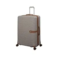it luggage encompass valise rigide extensible à 8 roues 78,7 cm, beige/marron, 79 cm, encompass valise rigide extensible à 8 roues 78,7 cm