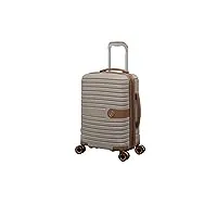 it luggage encompass valise à roulettes rigide extensible à 8 roues 53,3 cm, peau sablonneuse, 53,3 cm, encompass valise à roulettes rigide extensible à 8 roues 53,3 cm