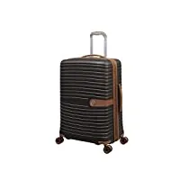 it luggage encompass valise rigide extensible à 8 roues 68,6 cm, grain de café, 27", encompass valise rigide extensible à 8 roues 68,6 cm