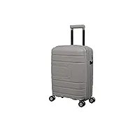 it luggage eco tough valise à roulettes rigide extensible à 8 roues 53,3 cm, argenté, 53,3 cm, eco tough valise à roulettes rigide extensible à 8 roues 53,3 cm
